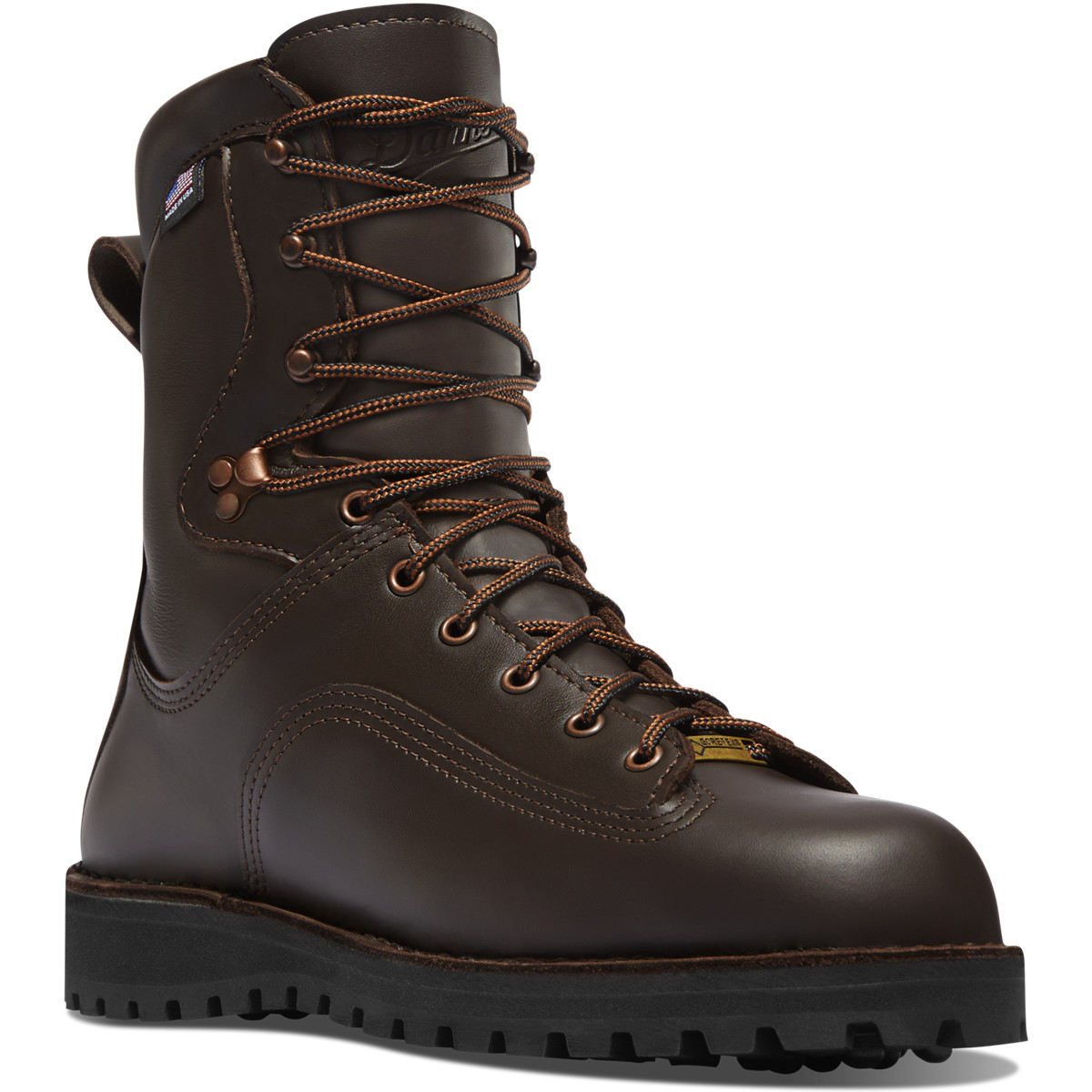 Danner Mens Santiam 400G Hunting Boots Dark Brown - TVW256749